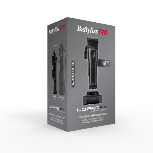 #FX82MB BabylissPro Compact LO-PRO Clipper - Black