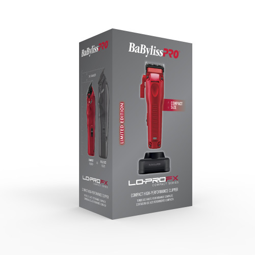 #FX82RD BabylissPro Compact LO-PRO Clipper - Red