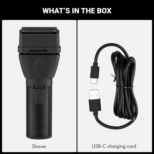 #FX75FS2MB BABYLISSPRO COREFX SHAVER - BLACK