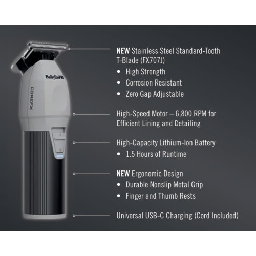 #FX76 BABYLISSPRO COREFX TRIMMER 