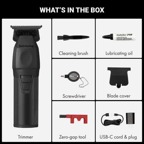 #FX76MB BABYLISSPRO COREFX TRIMMER - BLACK