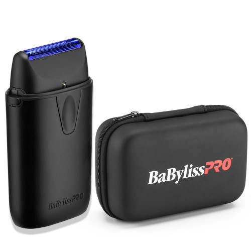 #FXLFS1MB / FXFS2BPCASE BabylissPro UV Single Foil Matte Black Shaver w/ Case