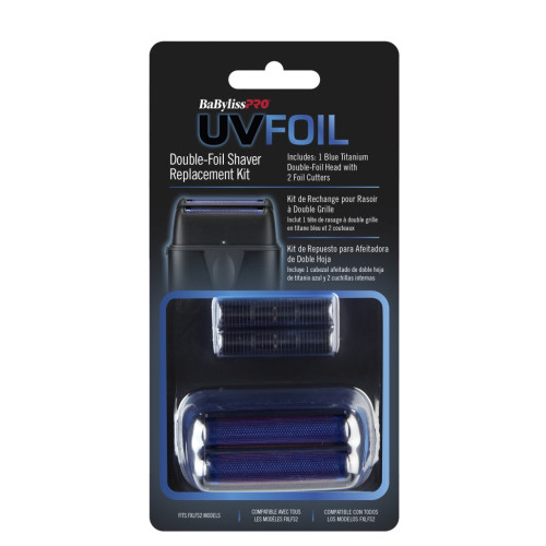 #FXLRF2MB BABYLISSPRO REPLACEMENT UV DOUBLE FOIL & CUTTER-BLACK