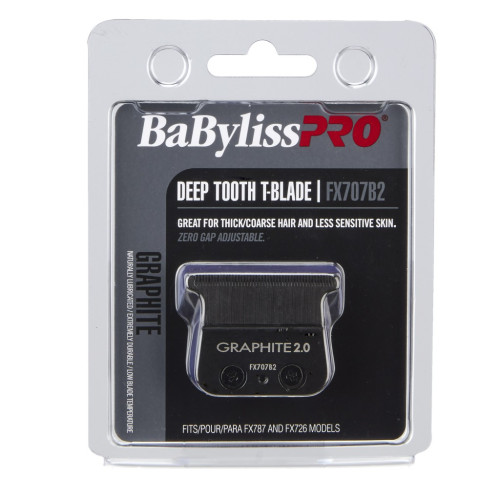 #FX707B2 BABYLISSPRO BLACK DEEP TOOTH TRIMMER BLADE