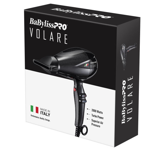 #BVOL1 BABYLISSPRO VOLARE V1 DRYER 2000W (BLACK)