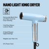 #BNTC9200LB BABYLISSPRO NANO LIGHT IONIC HIGH-SPEED DRYER (ICED BLUE)