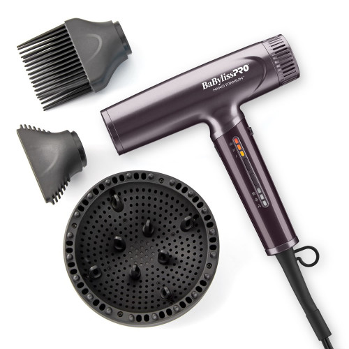 #BNTC9200P BABYLISSPRO NANO LIGHT IONIC HIGH-SPEED DRYER (PURPLE)