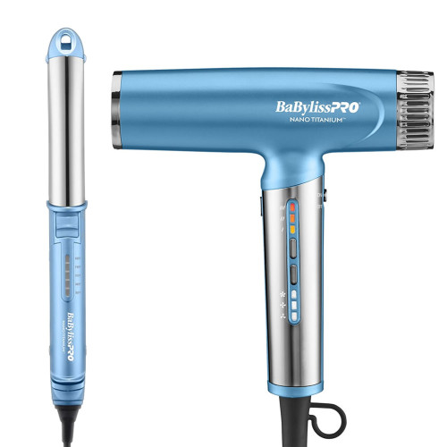 #BNTPP94 BabylisssPro Nano Light Dryer & Ultra Sleek Styling Iron Combo