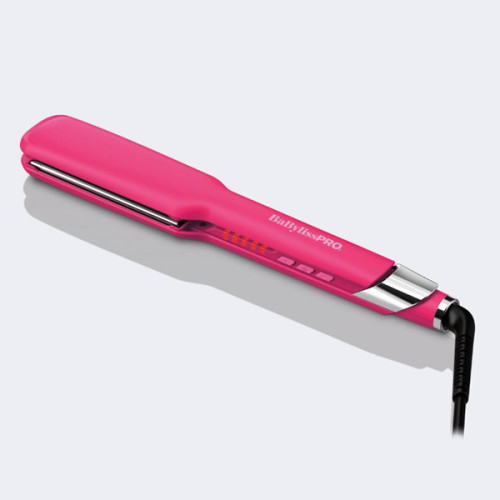 #BNT131THP BABYLISSPRO NANO TITANIUM ULTRA-SLEEK STRAIGHTENER 1.5" (HOT PINK)