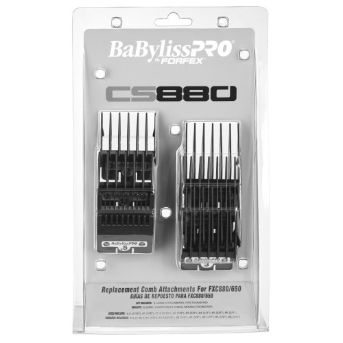 #FXCS880  BABYLISSPRO 8PC COMB SET