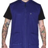 BARBER STRONG THE BARBER VEST - BLUE