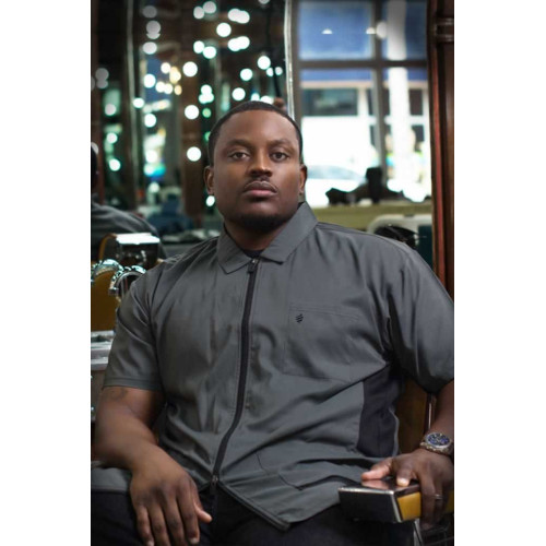 BARBER STRONG THE BARBER VEST - GREY