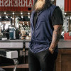 BARBER STRONG THE BARBER VEST - BLUE