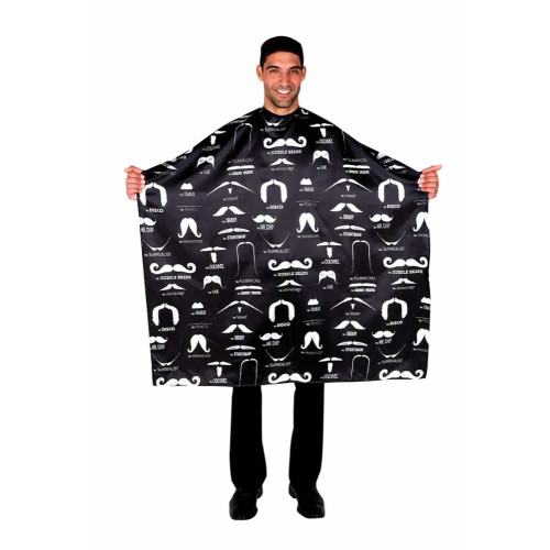 #860 STACHE STYLES STYLING CAPE BLACK