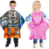#272 BETTY DAIN ASTRONAUT & PRINCESS KIDS SHAMPOO CAPE 2PK