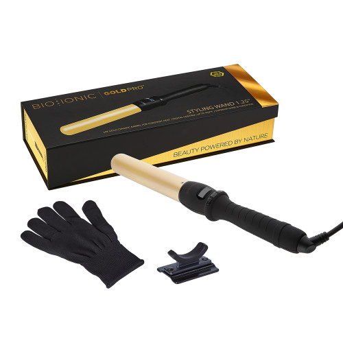 BIO IONIC GOLD PRO STYLING WAND 1.25"