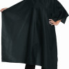 #199S WHISPER STYLING CAPE w/SNAP CLOSURE - BLACK