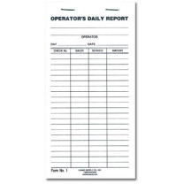 #1 CHECK PAD ~ THE TALLY