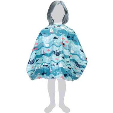 #F7014 / DTA006 KID'S SHAMPOO CAPE