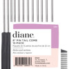 #D34 DIANE STEEL PIN TAIL COMBS 12/DL