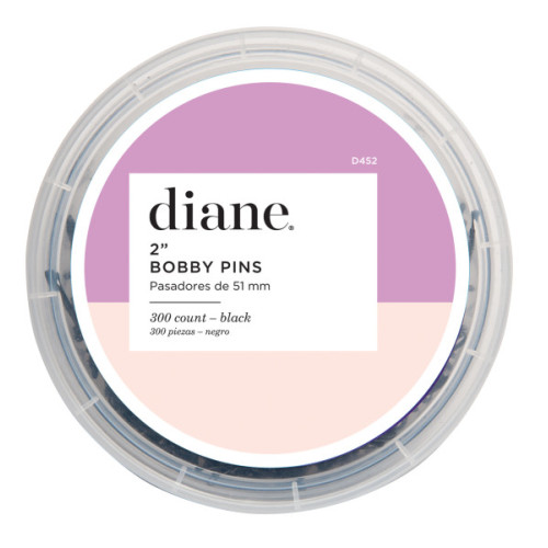 #D452 BOBBY PINS 2" (BLACK) 300/BUCKET