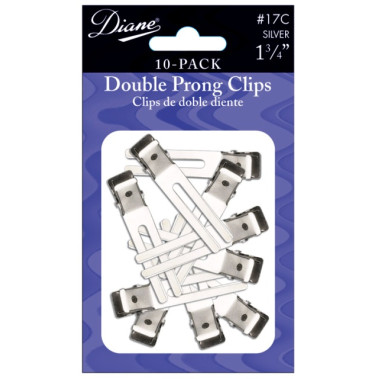 #D17C CURL CLIPS DOUBLE PRONG BLISTER PAK 10/PK