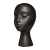 #DES002 STYROFOAM HEAD (BLACK)