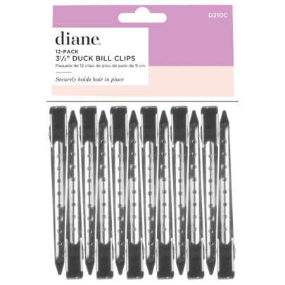 #D210C DUCK BILL CLIPS 12PK