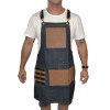 Empire Barber Apron - Denim