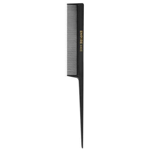 #440E EMPIRE NITRILE RUBBER FINE TOOTH TAIL COMB 8" - 12PK