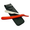 #EMP400 EMPIRE RED & SILVER STEEL RAZOR  