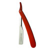 #EMP400 EMPIRE RED & SILVER STEEL RAZOR  