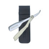 #EMP975 KAMISORI WHITE/STAINLESS FOLDING RAZOR