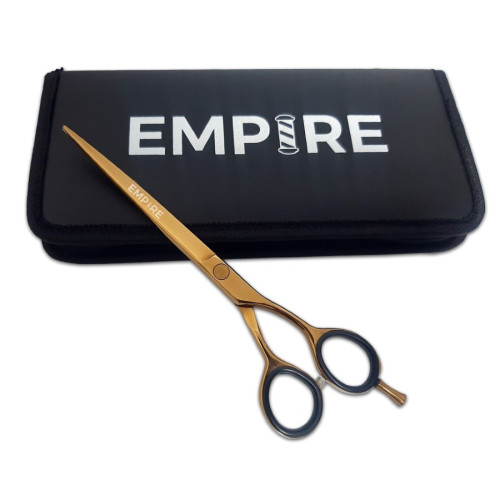#EMP1200 EMPIRE 7" GOLD BARBER SHEAR