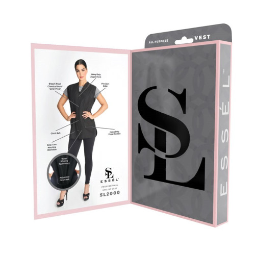 #SL2000 ESSEL - PRO BLEACH PROOF STYLIST VEST 