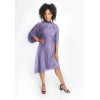 #SL205PU ESSEL - CRINKLE CHEMICAL CAPE (PURPLE)