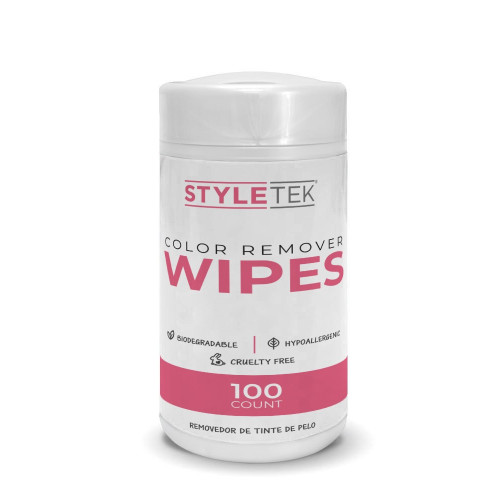 #STCWR-100 STYLETECK COLOR REMOVER WIPES 100CT