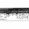 STYLETEK BLACK POWDER FREE VINYL GLOVES