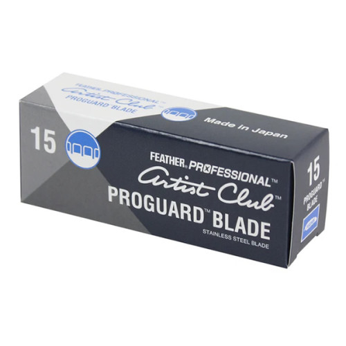 #F1-30-202 FEATHER ARTIST CLUB PROGUARD BLADES 15PK