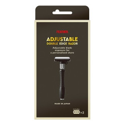 #F1-25-904 FEATHER ADJUSTABLE DOUBLE EDGE RAZOR HANDLE