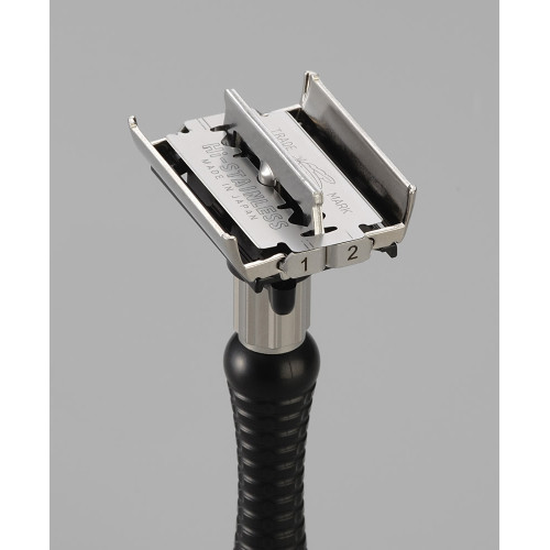 #F1-25-904 FEATHER ADJUSTABLE DOUBLE EDGE RAZOR HANDLE
