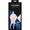 #F7061 FROMM TIEDYE HAIRSTYLING CAPE - PINK