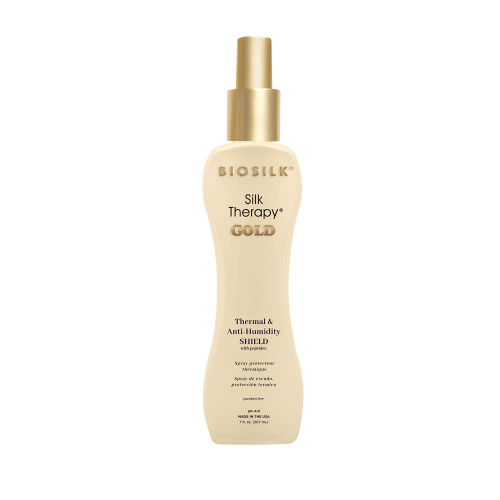 BIOSILK SILK THERAPY "GOLD" THERMAL & ANTI-HUMIDITY SHIELD 7OZ