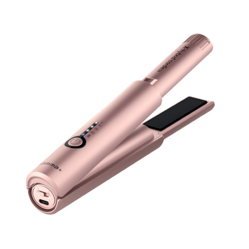 #GP720RG Gamma+ X-Hybrid Cordless Touch Up Flat Iron - Rose Gold