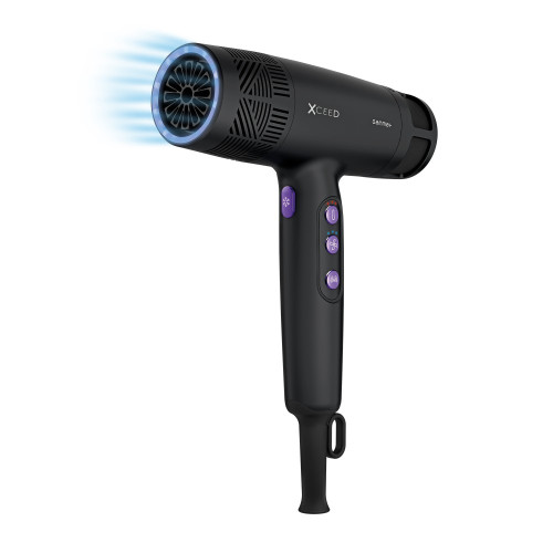 GAMMA+ XCEED DRYER W/ NO FRIZZ BRUSHES FREE