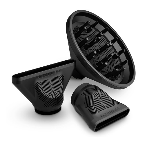 GAMMA+ XCEED DRYER W/ NO FRIZZ BRUSHES FREE