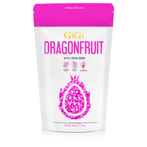 #43491 GIGI DRAGONFRUIT HARD WAX BEADS 14 OZ