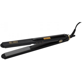 #HT7117BG HOT TOOLS BLACK GOLD DIGITAL SALON LONG FLAT IRON 1.25"