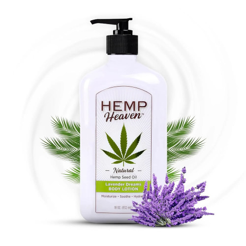 Hemp Heaven Lavender Dreams Body Lotion 18oz
