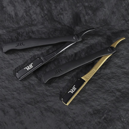 #JDJ015 JRL MAGNETIC STRAIGHT EDGE RAZOR - BLACK